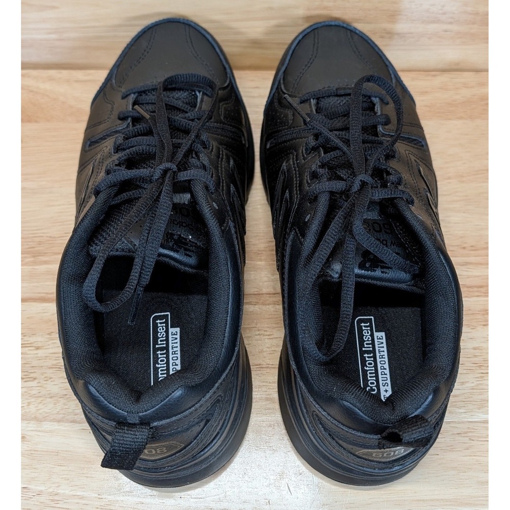 New Balance 608v5 Mens 8 4E Extra Wide Black Slip Resistant Work Shoes MX608AB5 - Picture 6 of 10